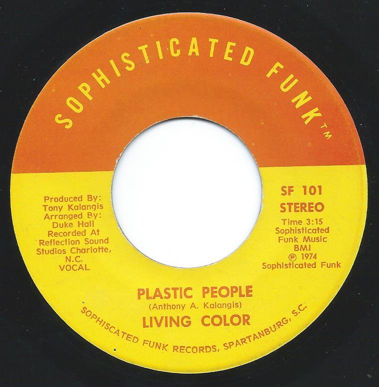 LIVING COLOR / PLASTIC PEOPLE (7
