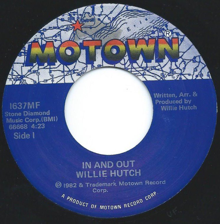 WILLIE HUTCH / IN AND OUT / THE GIRL (CAN'T HELP IT) (7