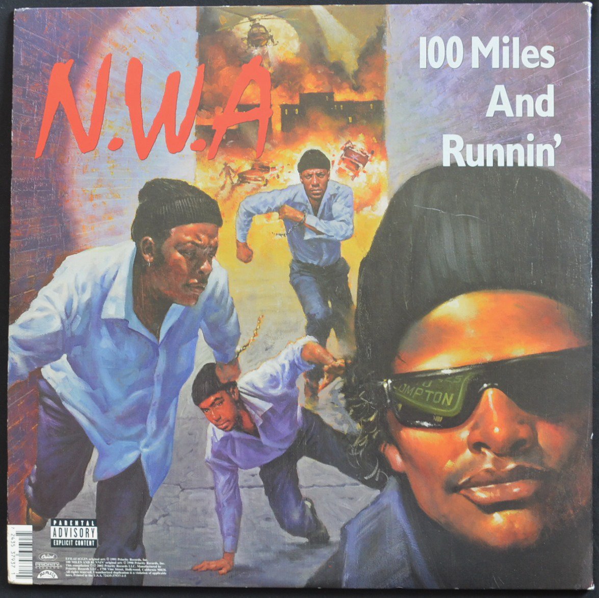 N.W.A 100 MILES AND RUNNIN' USオリジナル盤 - 洋楽