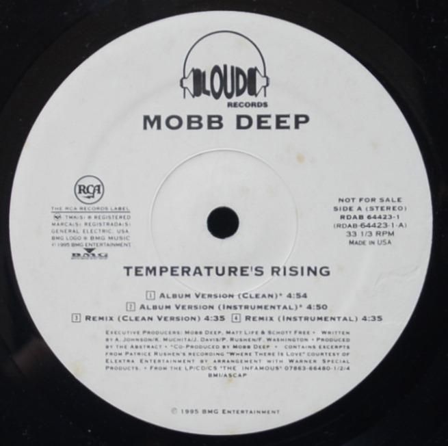 MOBB DEEP / TEMPERATURE'S RISING (REMIX) / STILL SHININ' (12