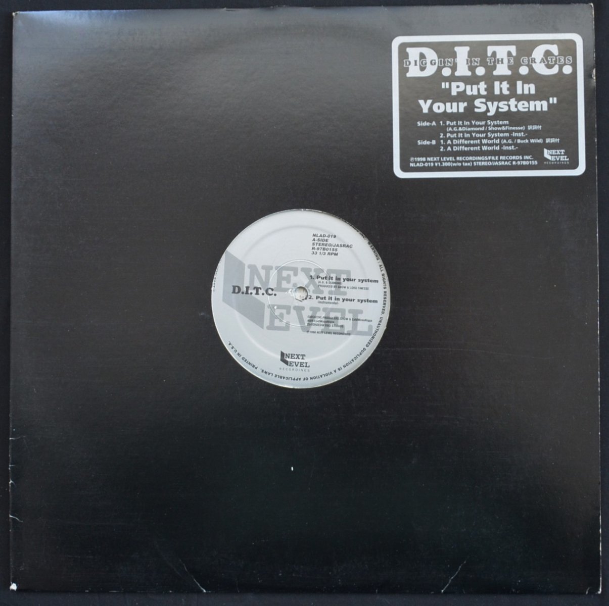 D.I.T.C. / PUT IT IN YOUR SYSTEM / A DIFFERENT WORLD (12