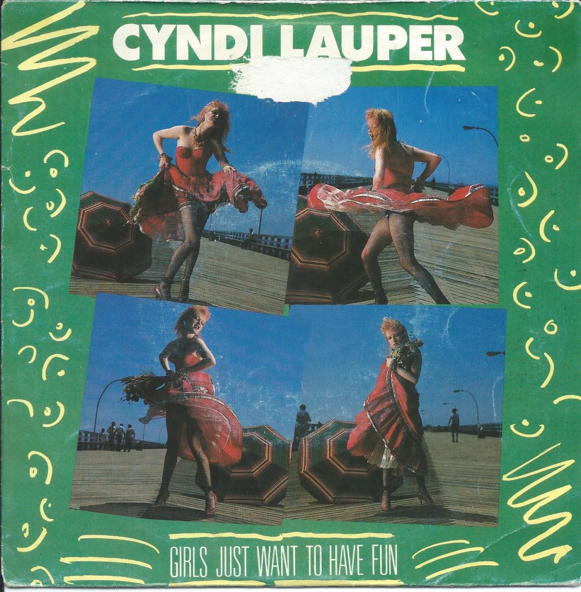 Cyndi Lauper Girls Just Want To Have Fun 7 Hip Tank Records 