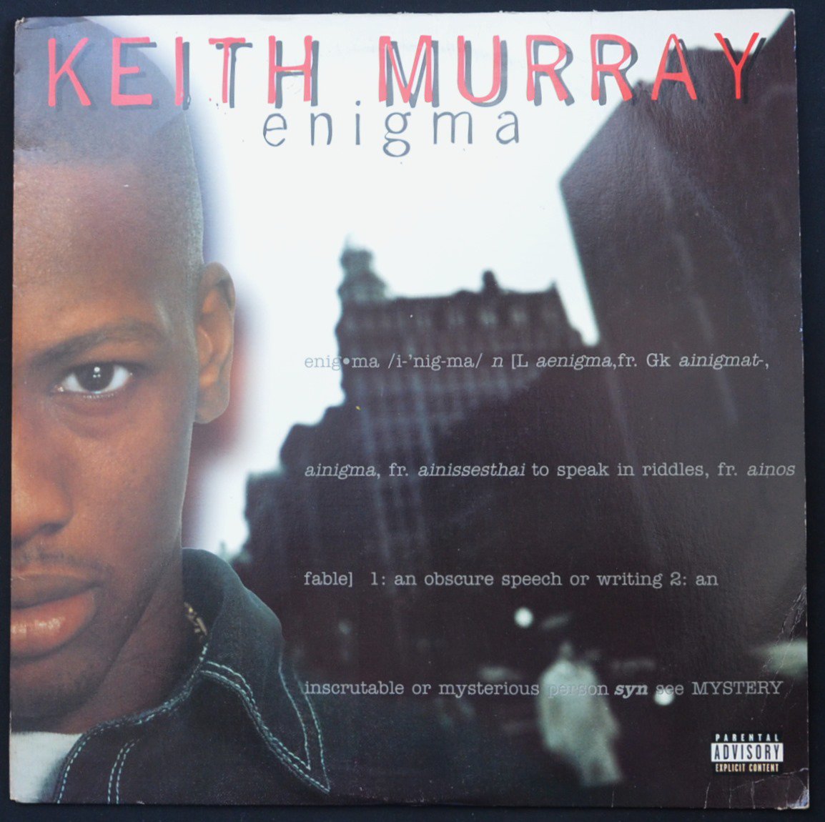 KEITH MURRAY / ENIGMA (2LP) - HIP TANK RECORDS