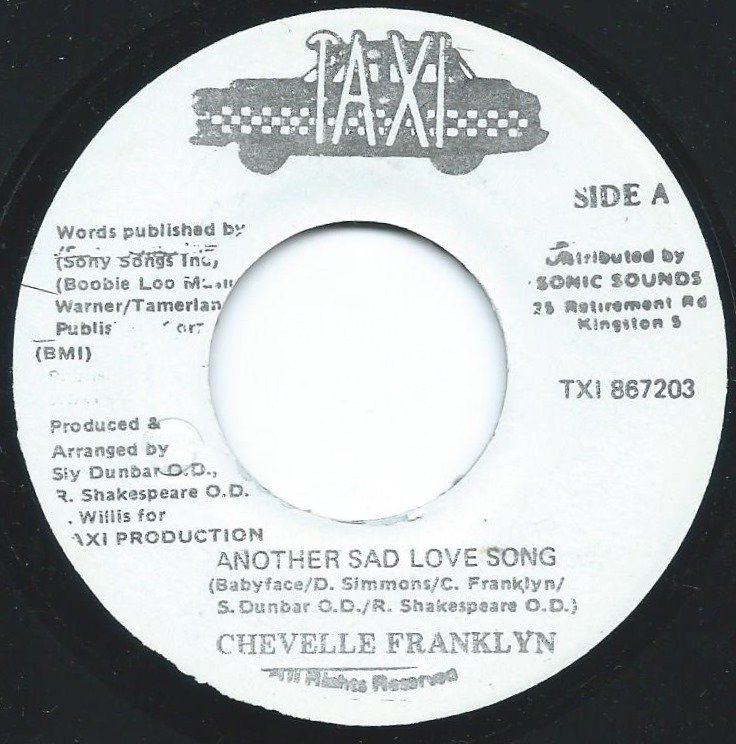 CHEVELLE FRANKLYN / ANOTHER SAD LOVE SONG (7