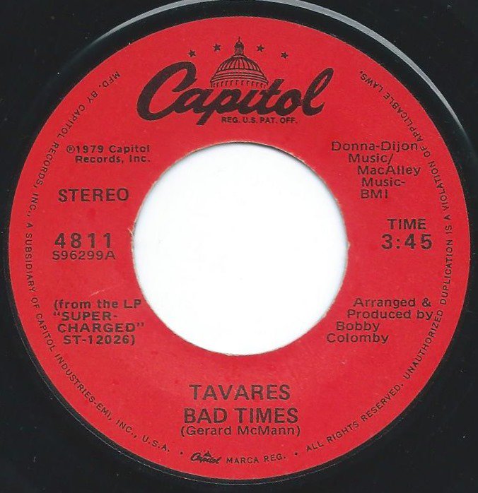 TAVARES / BAD TIMES / GOT TO HAVE YOUR LOVE (7