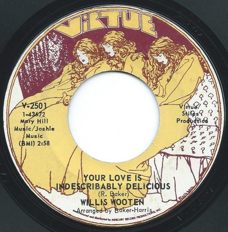 WILLIS WOOTEN / YOUR LOVE IS INDESCRIBABLY DELICIOUS / DO THE TRAIN (7