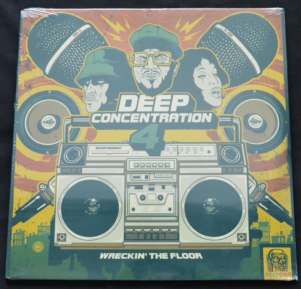 レコード DEEP CONCENTRATION 4 V.A. / DEEP CONCENTRATION 4 (2LP) - HIP TANK RECORDS