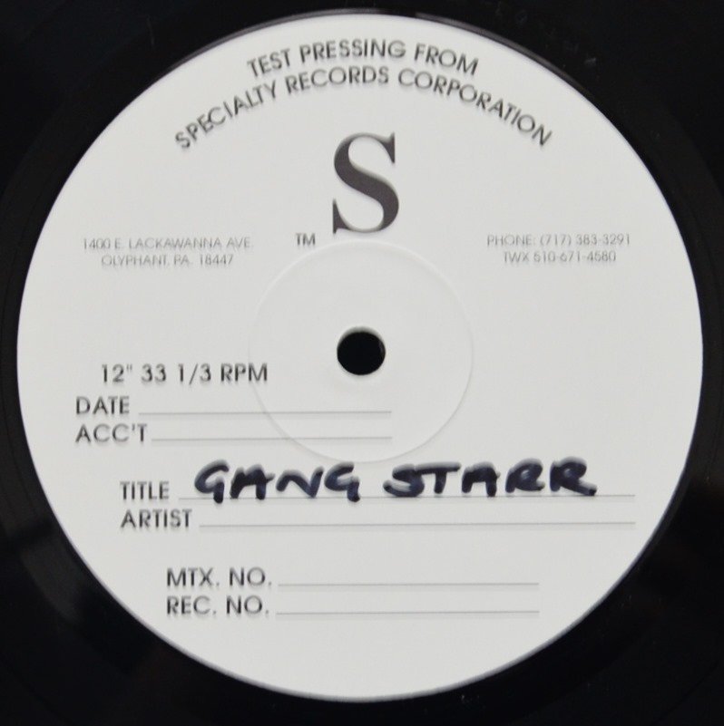 GANG STARR / STEP IN THE ARENA (INSTRUMENTAL) (1LP)