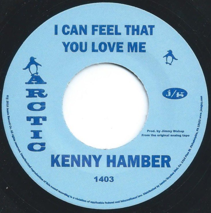 KENNY HAMBER / I CAN FEEL THAT YOU LOVE ME / HEY GIRL (7