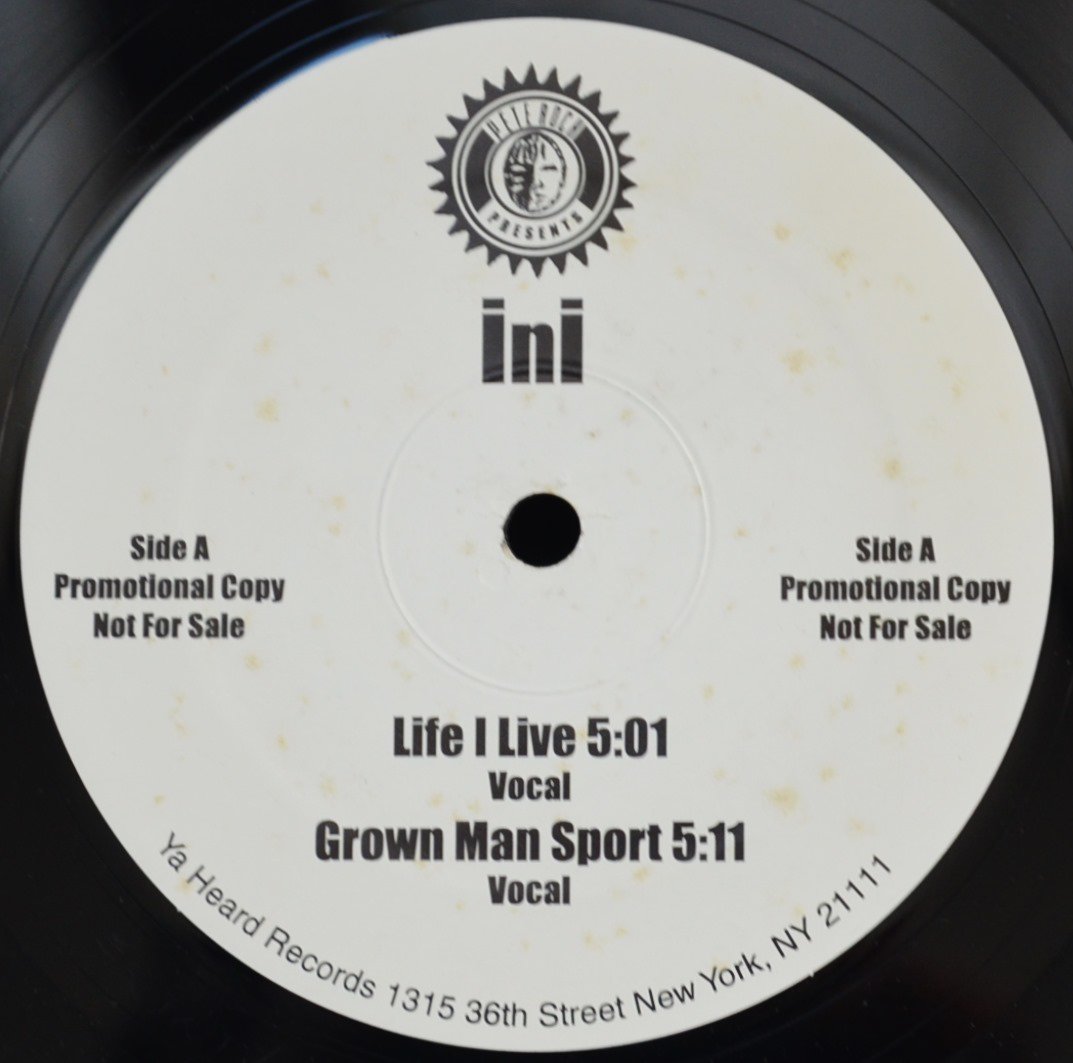 12' INI – Life I Live / Grown Man Sport - 洋楽