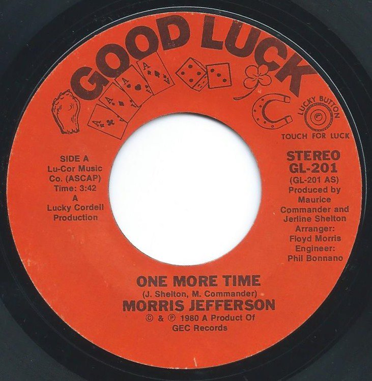 MORRIS JEFFERSON / ONE MORE TIME / IT´S THE LAST TIME AROUND FOR ME (7