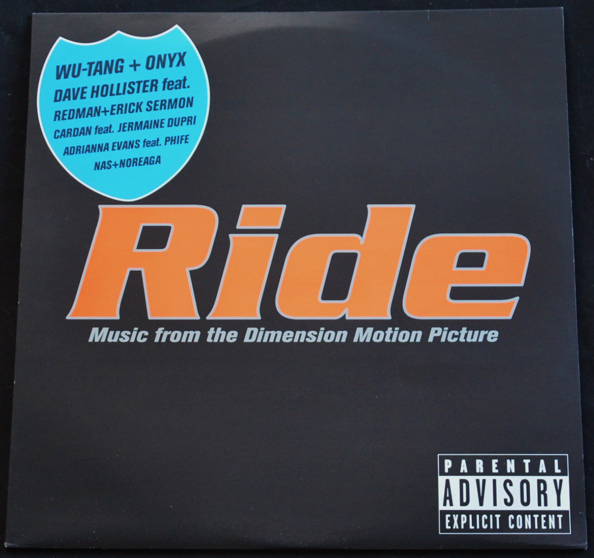 V.A. (WU-TANG CLAN,ADRIANA EVANS...) / RIDE (MUSIC FROM THE DIMENSION MOTION PICTURE) (2LP)