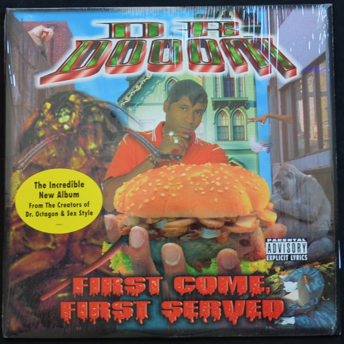 DR. DOOOM / FIRST COME, FIRST SERVED (2LP)