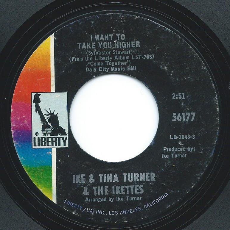 IKE & TINA TURNER & THE IKETTES / I WANT TO TAKE YOU HIGHER / CONTACT HIGH (7