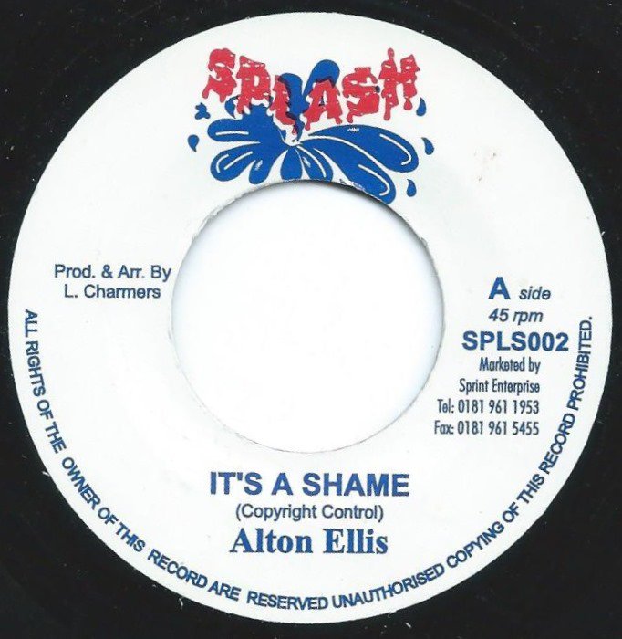 ALTON ELLIS / IT'S A SHAME (7