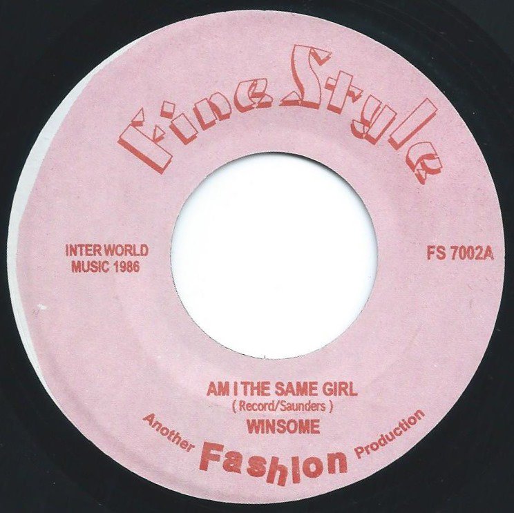WINSOME ‎/ AM I THE SAME GIRL (7