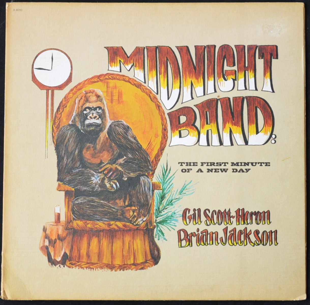 GIL SCOTT-HERON & BRIAN JACKSON AND THE MIDNIGHT BAND / THE FIRST MINUTE OF A NEW DAY (LP)