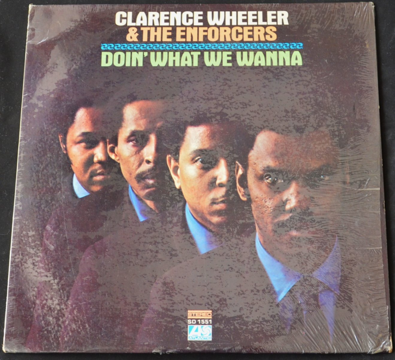 CLARENCE WHEELER & THE ENFORCERS / DOIN' WHAT WE WANNA (LP)