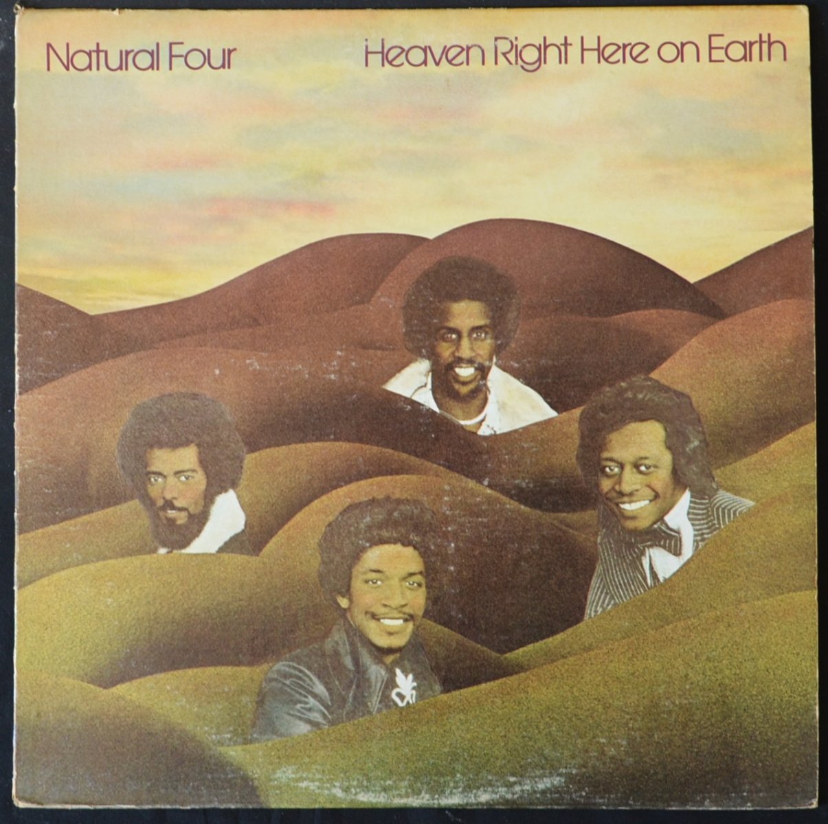 NATURAL FOUR / HEAVEN RIGHT HERE ON EARTH (LP)
