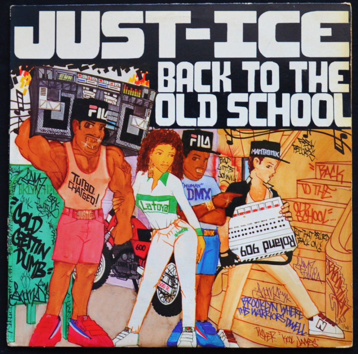 JUST-ICE / BACK TO THE OLD SCHOOL (1LP)
