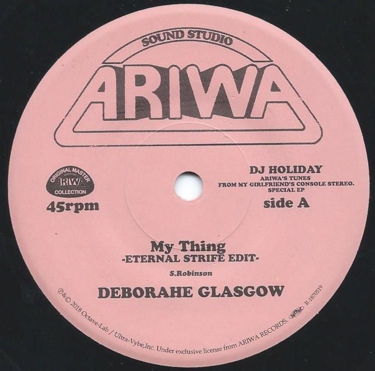DEBORAHE GLASGOW / DAVINA STONE / MY THING / LOVE ON A TWO