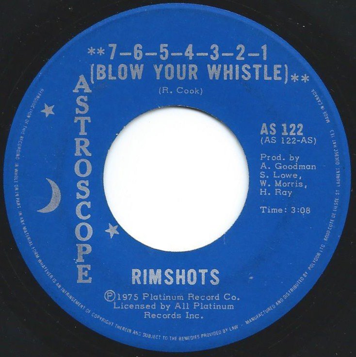 RIMSHOTS / 7-6-5-4-3-2-1 (BLOW YOUR WHISTLE) / HARVEY'S WALLBANGER (7