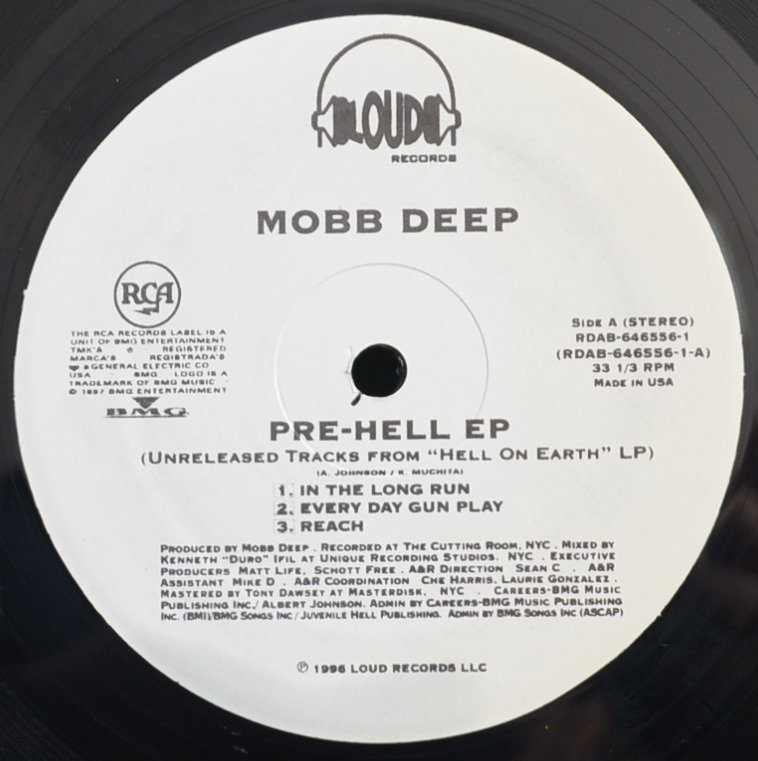 MOBB DEEP / PRE-HELL EP (UNRELEASED TRACKS FROM 