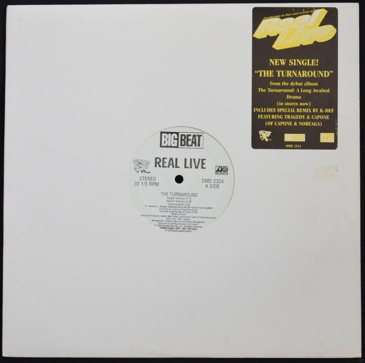 REAL LIVE / THE TURNAROUND / (THUG REMIX,FEAT.CAPONE,TRAGEDY