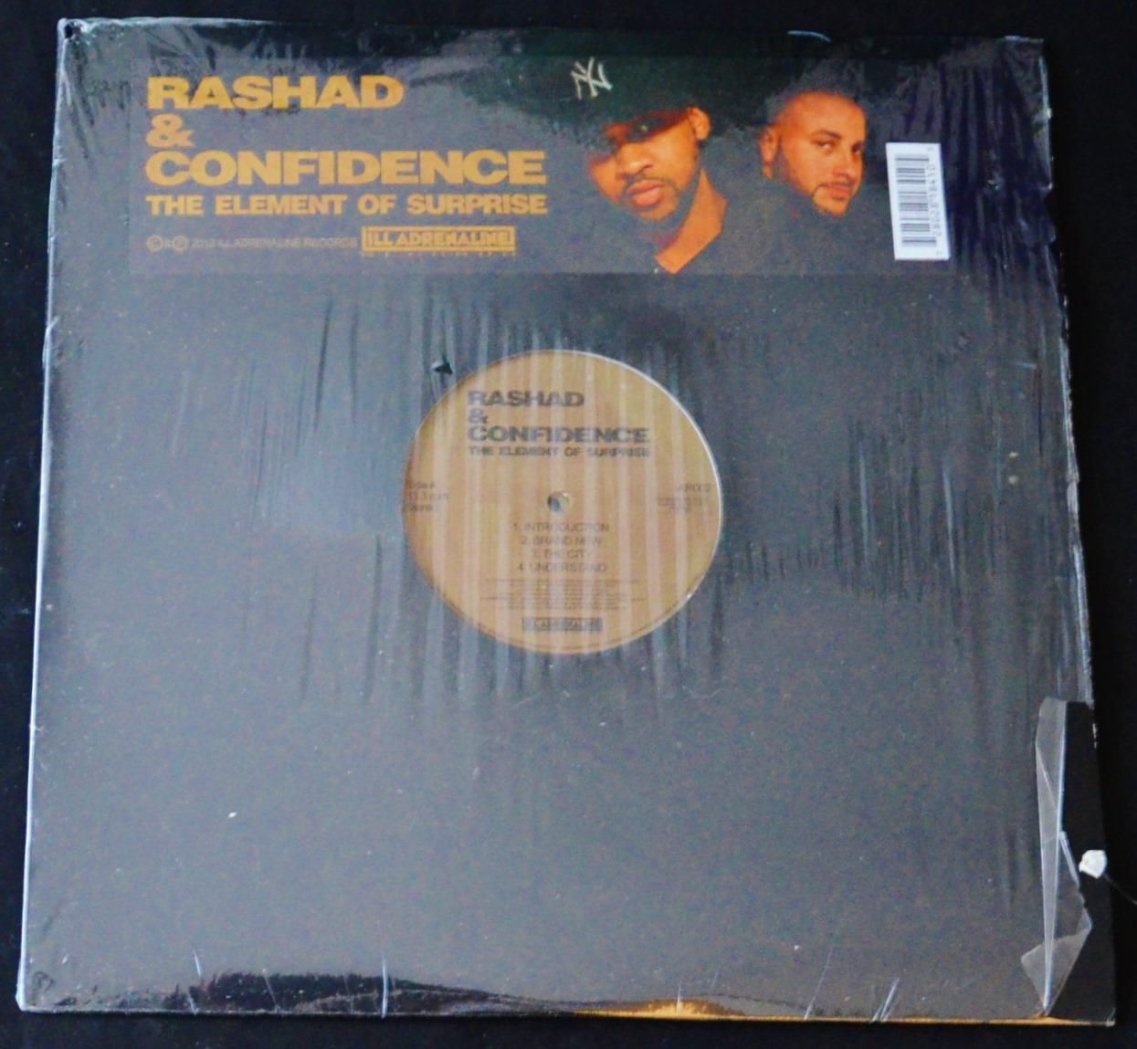 RASHAD & CONFIDENCE / THE ELEMENT OF SURPRISE (2LP) - HIP
