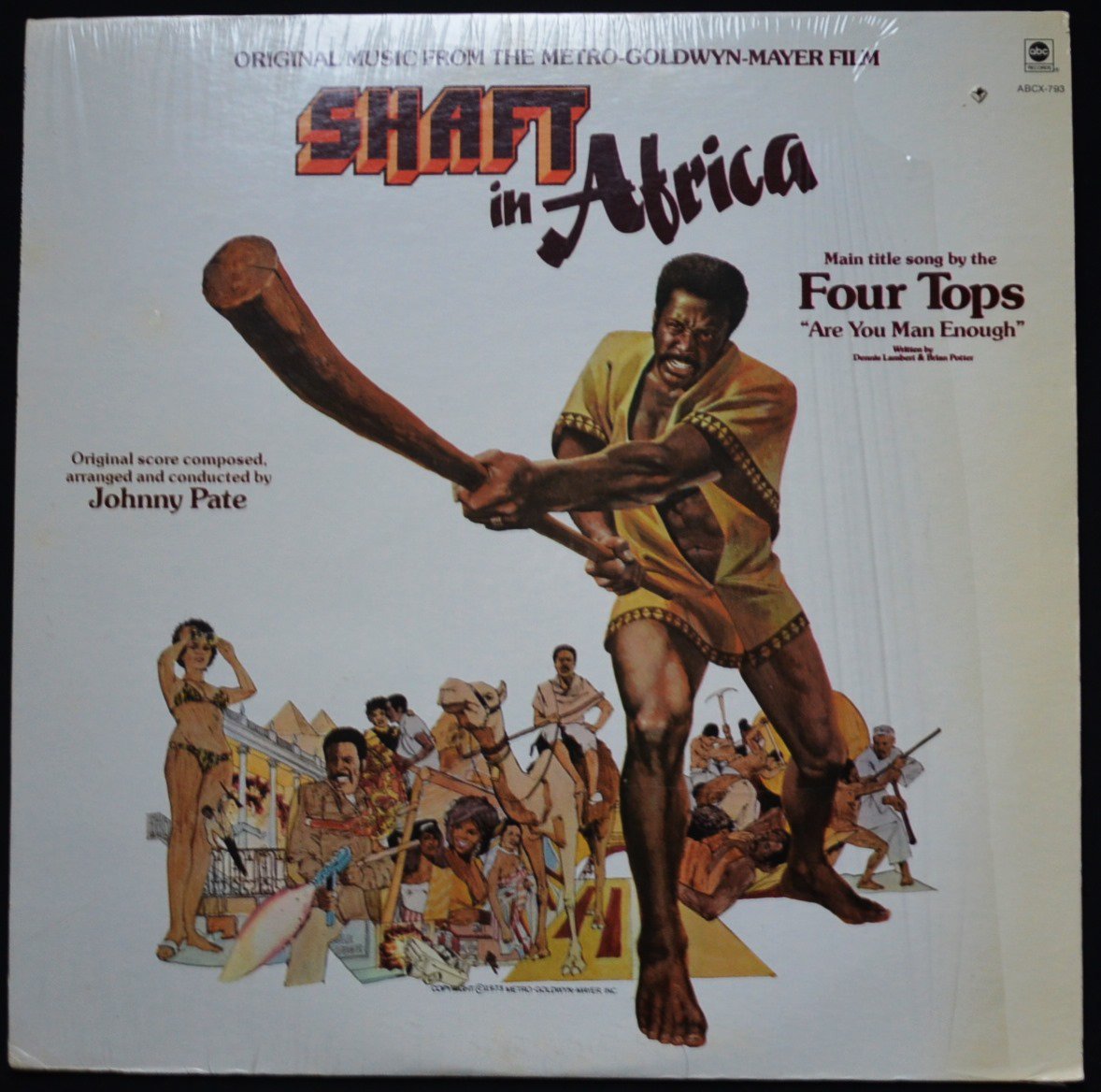 JOHNNY PATE / SHAFT IN AFRICA (LP)