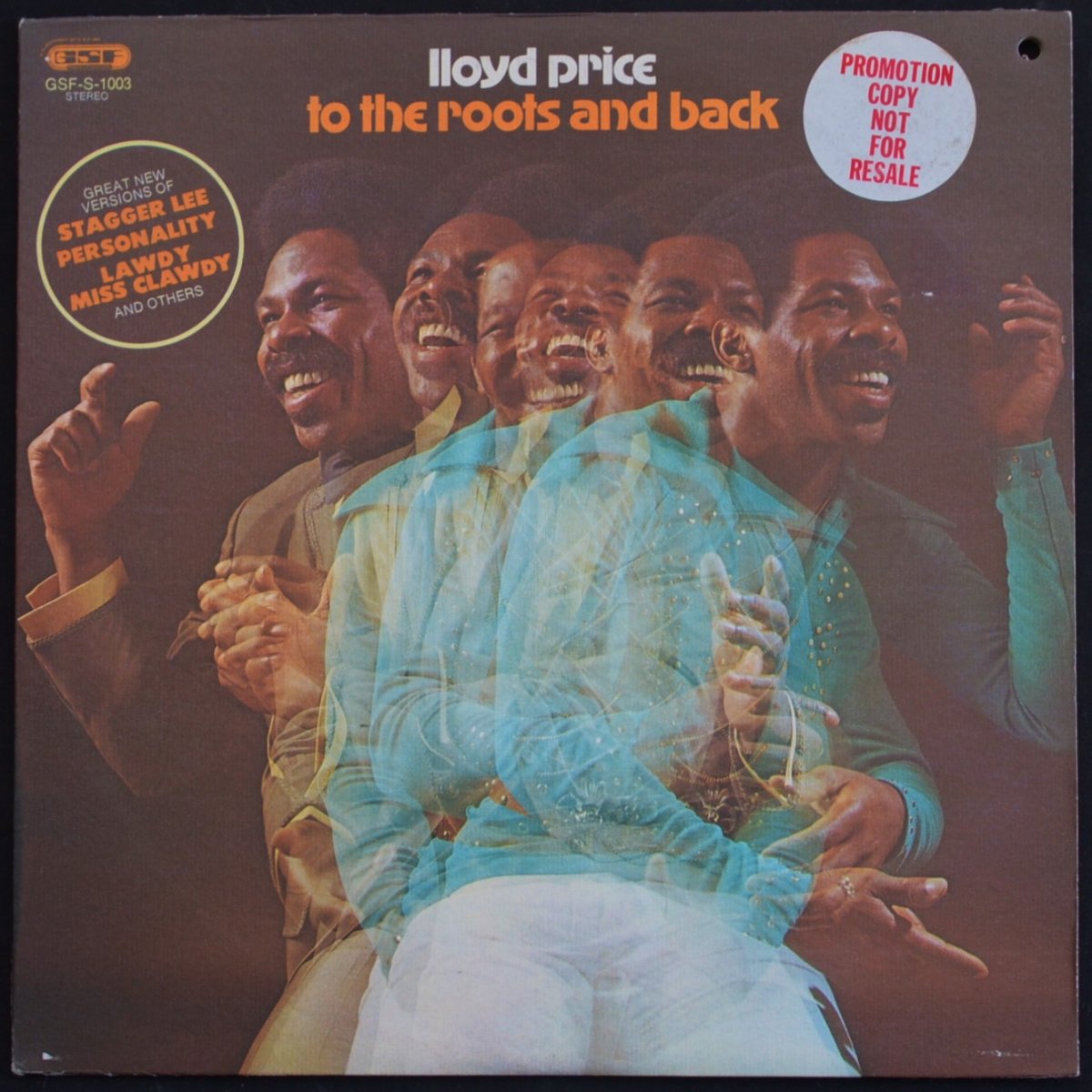 LLOYD PRICE / TO THE ROOTS AND BACK (LP)