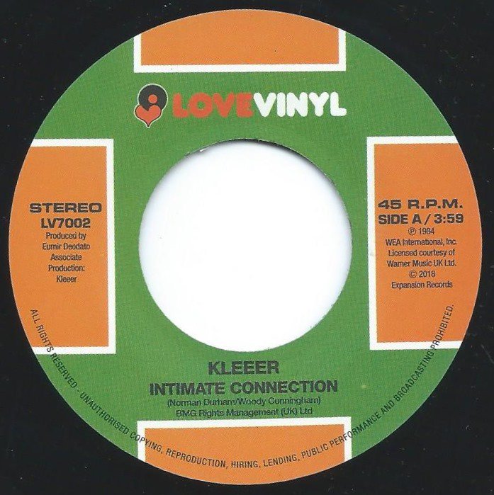 KLEEER / INTIMATE CONNECTION / TONIGHT (7