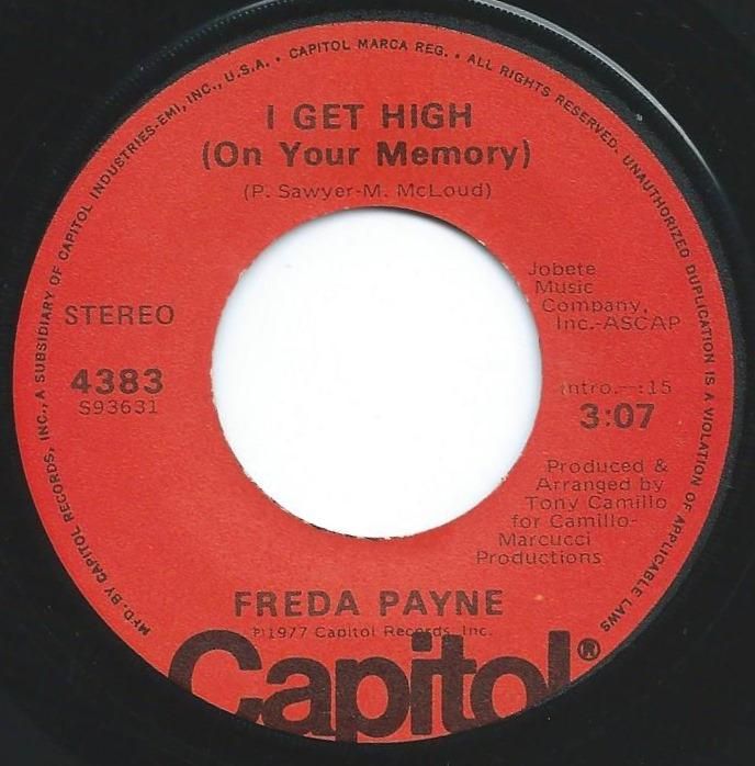 一番人気物 HIGH GET I / PAYNE FREDA / (7 MEMORY A ON LIVE CAN'T I 洋楽