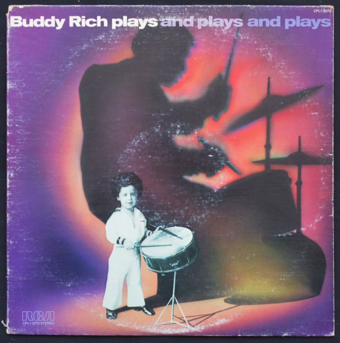 BUDDY RICH / BUDDY RICH PLAYS AND PLAYS AND PLAYS (LP)