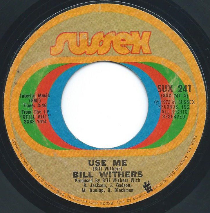 BILL WITHERS / USE ME / LET ME IN YOUR LIFE (7