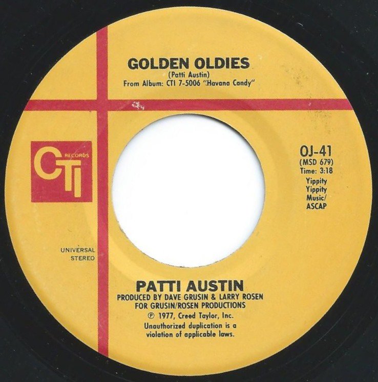 PATTI AUSTIN / GOLDEN OLDIES / WE'RE IN LOVE (7