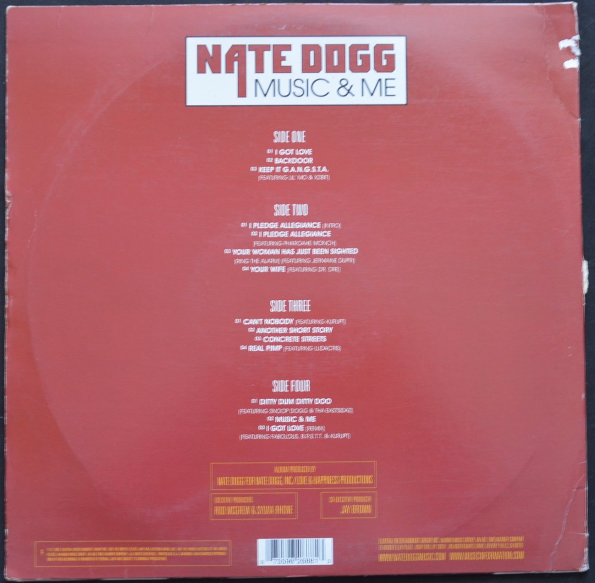 NATE DOGG / MUSIC & ME (2LP) (2LP) - HIP TANK RECORDS