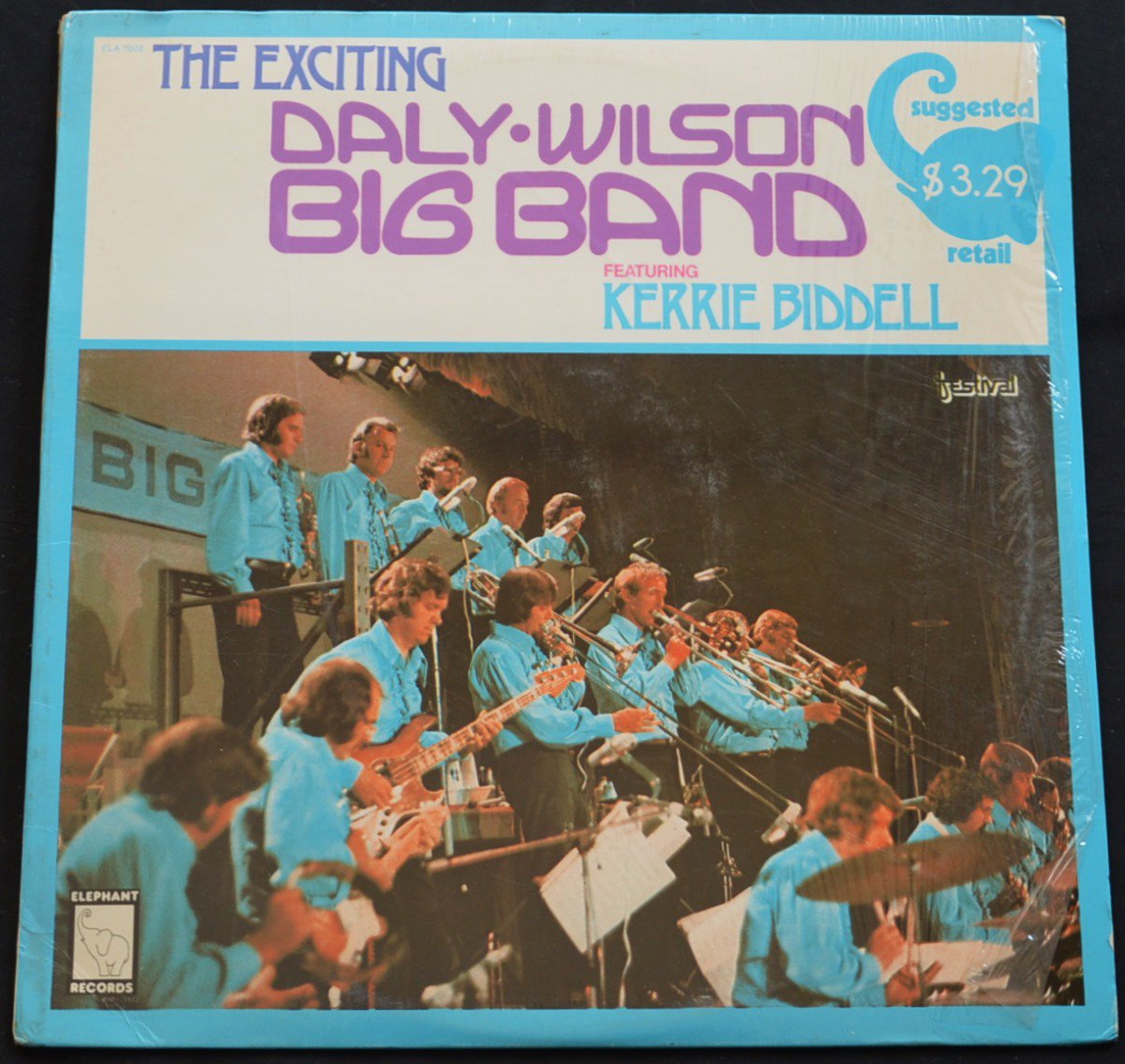 DALY-WILSON BIG BAND FEATURING KERRIE BIDDELL / THE EXCITING DALY-WILSON BIG BAND (LP)