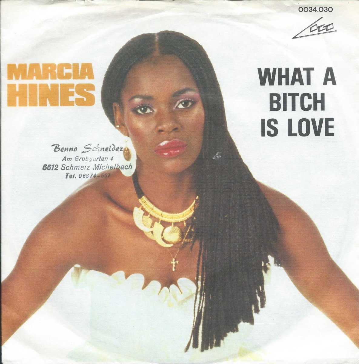 MARCIA HINES / WHAT A BITCH IS LOVE / I LIKE IT WITH YOU (7