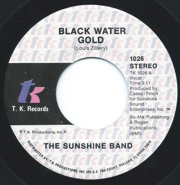 THE SUNSHINE BAND / BLACK WATER GOLD (7