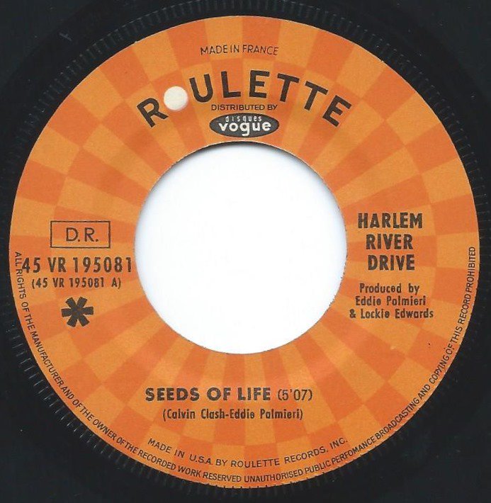 HARLEM RIVER DRIVE FEATURING EDDIE PALMIERI / SEEDS OF LIFE (7