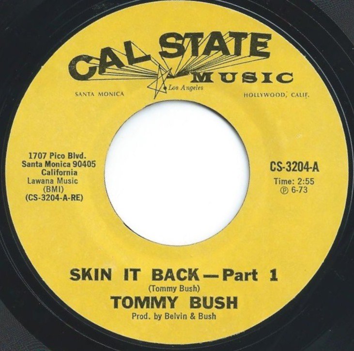 TOMMY BUSH / SKIN IT BACK (7