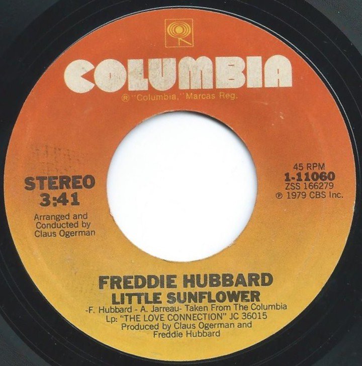 FREDDIE HUBBARD / LITTLE SUNFLOWER / THE LOVE CONNECTION (7
