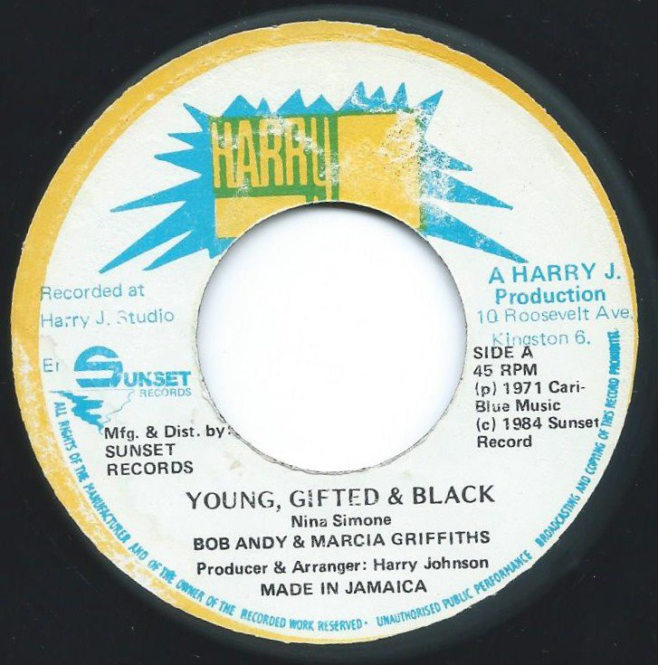 BOB ANDY & MARCIA MARCIA GRIFFITHS / YOUNG, GIFTED AND BLACK (7