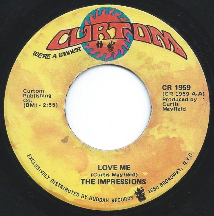 THE IMPRESSIONS / LOVE ME / DO YOU WANNA WIN (7