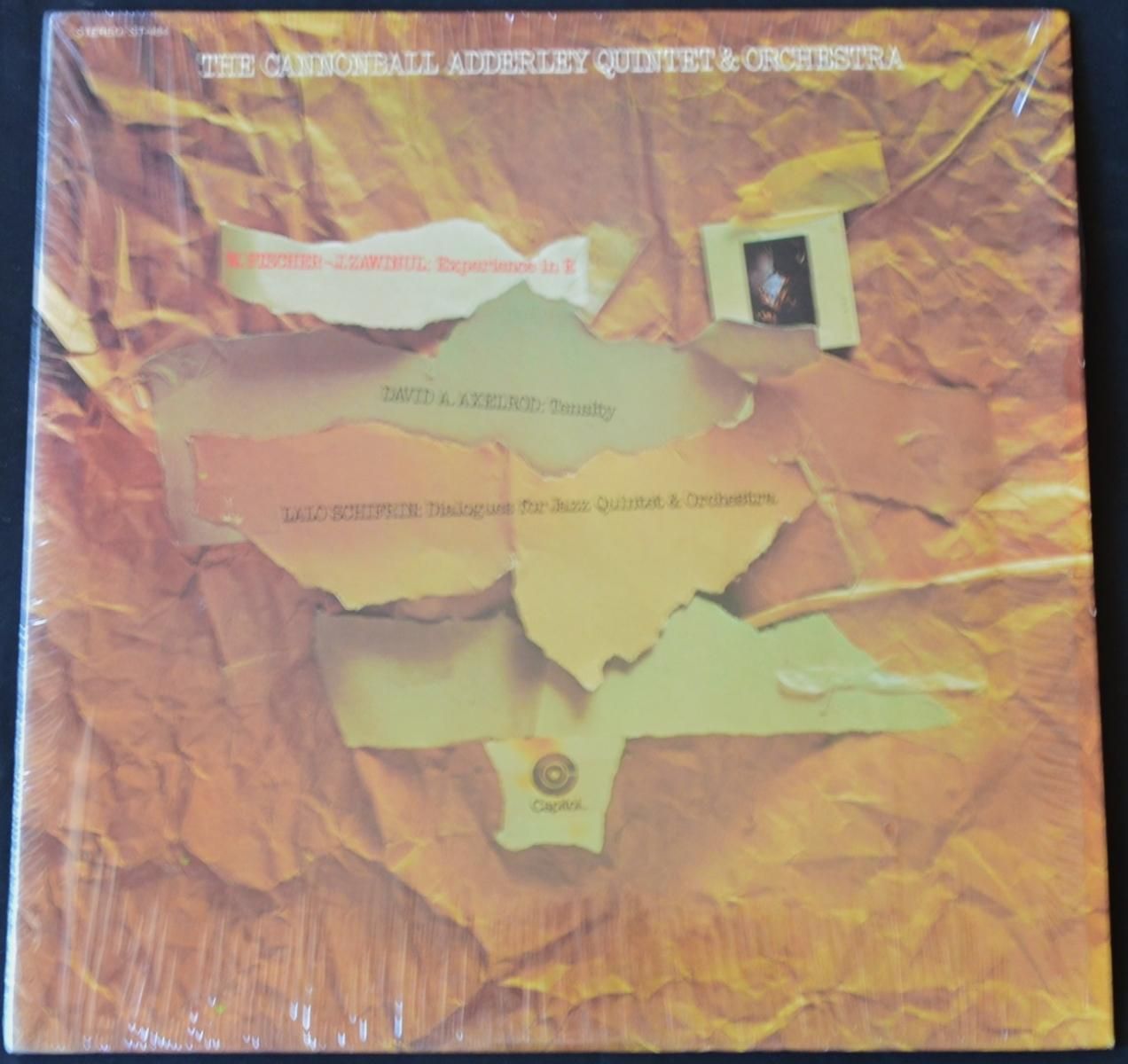★USオリジナル盤★キャノンボール・アダレイ・クインテット&オーケストラLP THE CANNONBALL ADDERLEY QUINTET & ORCHESTRA / THE CANNONBALL