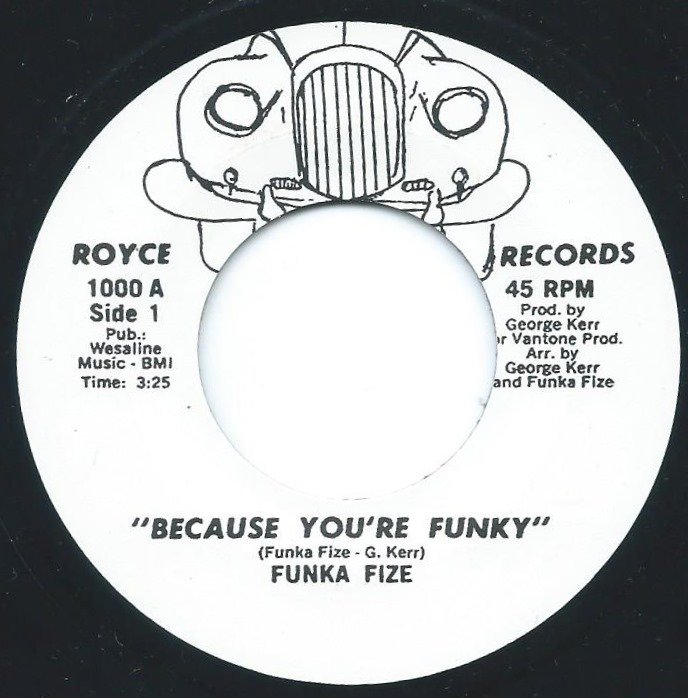 FUNKA FIZE / BECAUSE YOU'RE FUNKY / RE-EDIT (7