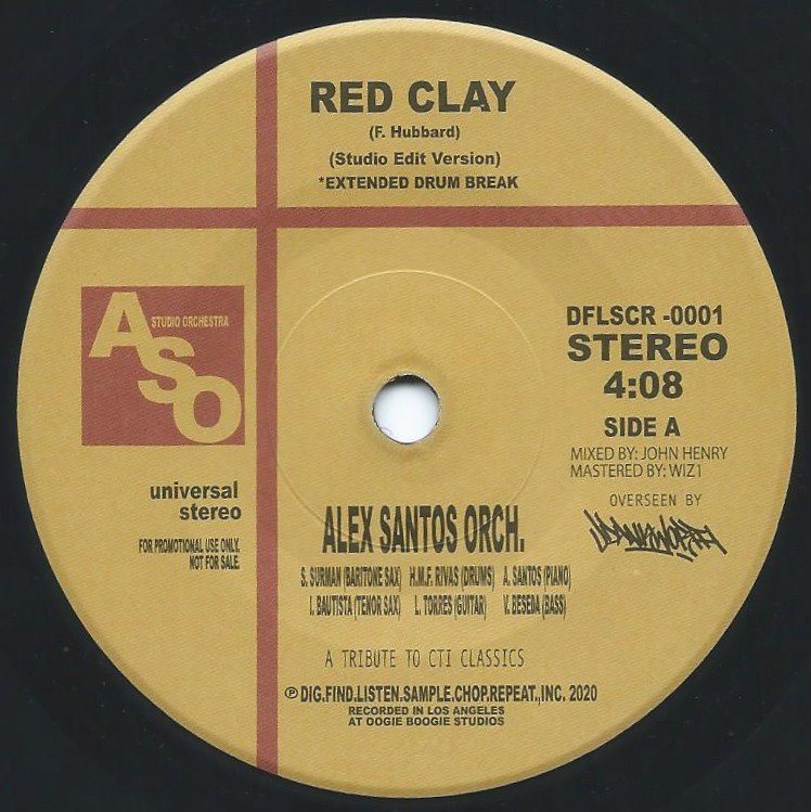 ALEX SANTOS ORCH. / RED CLAY / NAUTILUS (7