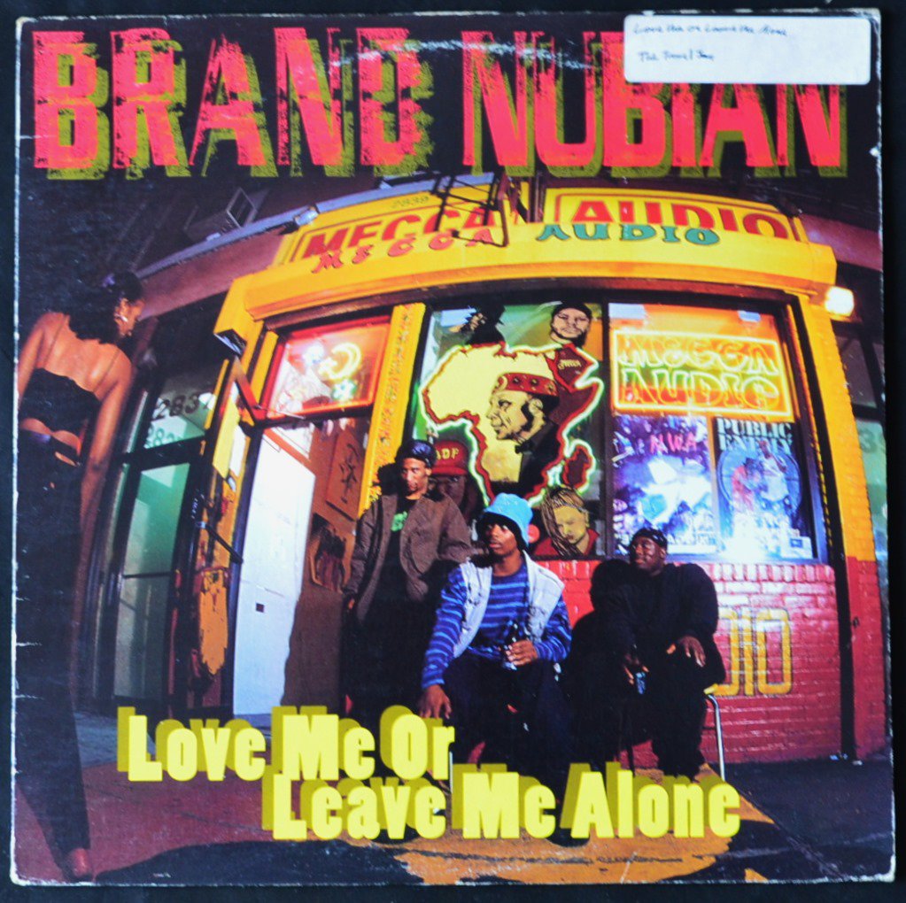 BRAND NUBIAN / LOVE ME OR LEAVE ME ALONE / THE TRAVEL JAM (12