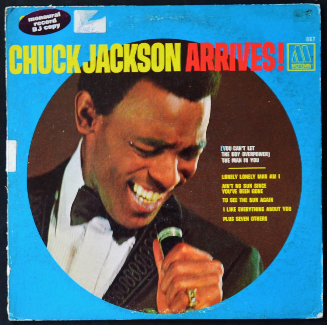 CHUCK JACKSON / CHUCK JACKSON ARRIVES! (LP)